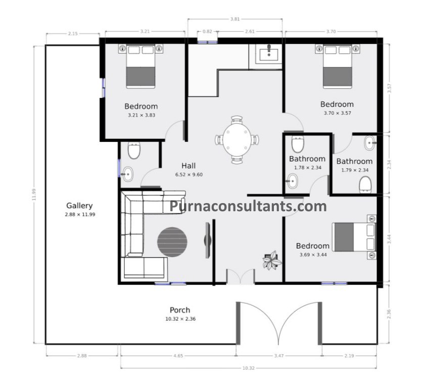 Featured image of post 3 Room House Design In India