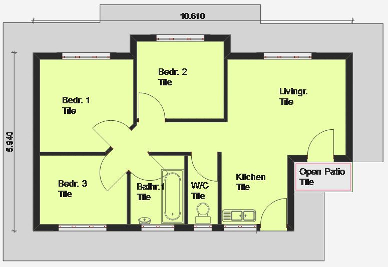 Featured image of post 3 Room House Design Plan