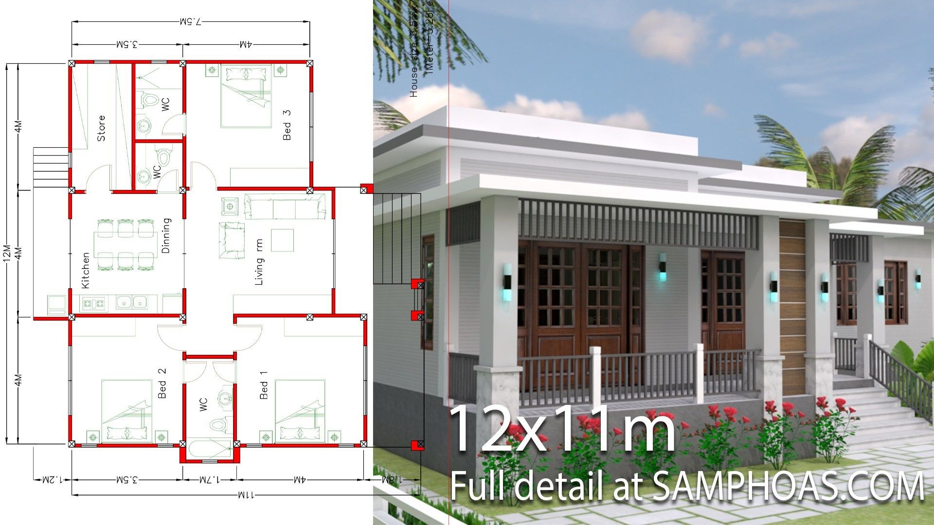 Featured image of post 3 Room House Design Simple