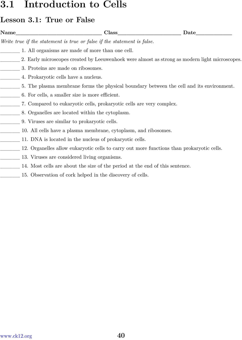 Featured image of post Answer Key Cell Structure And Function Worksheet Answers Chapter 3