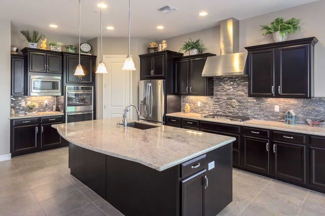 Featured image of post Elegant Kitchens With Dark Cabinets