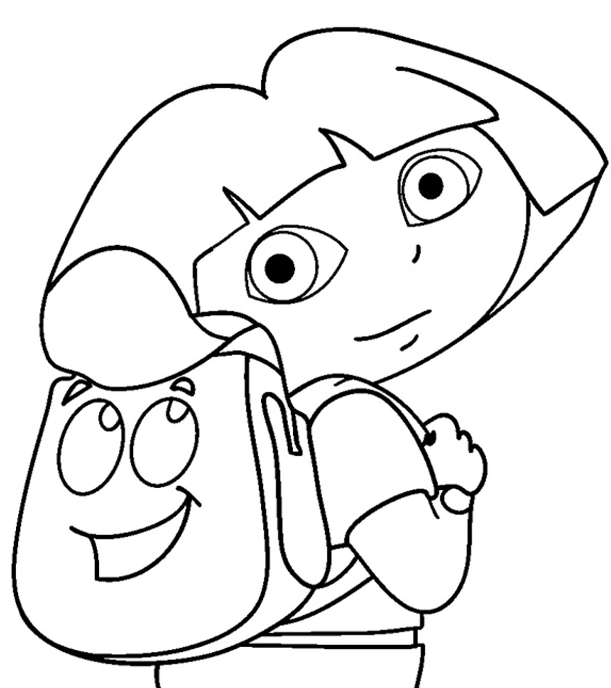 Featured image of post Free Printable Dora Coloring Pages