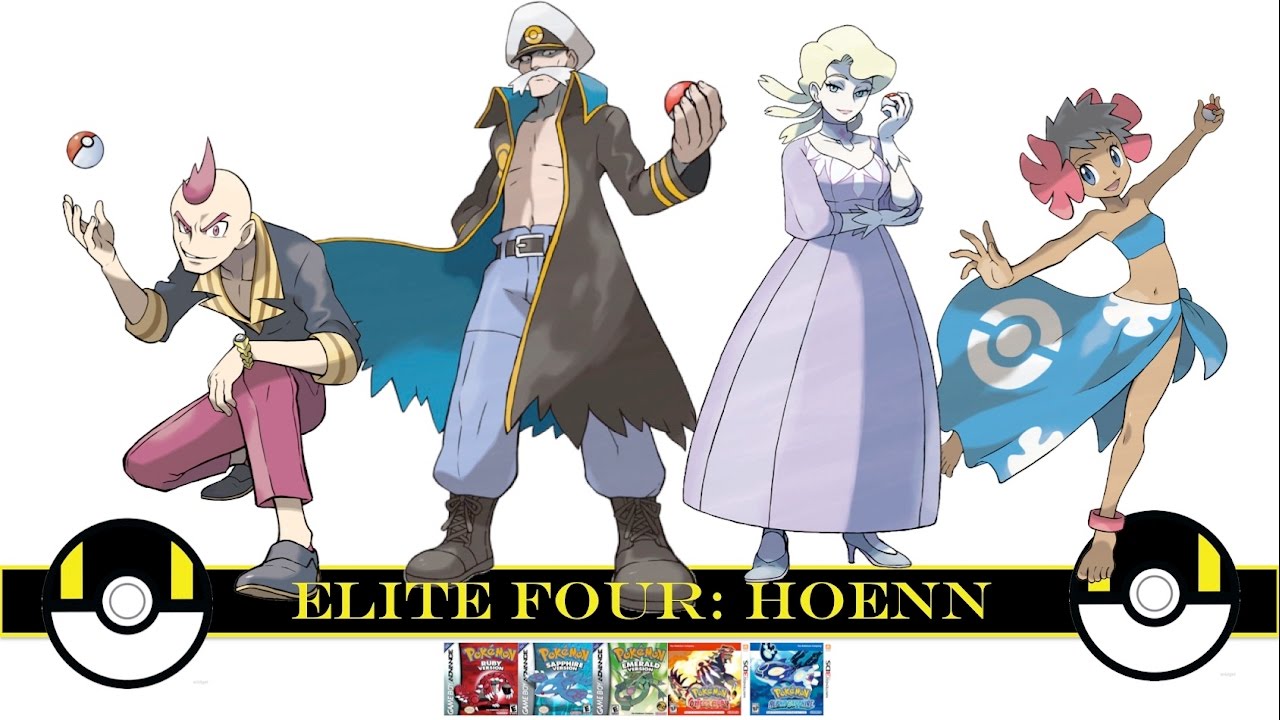 Featured image of post Gen 3 Gym Leaders And Elite 4