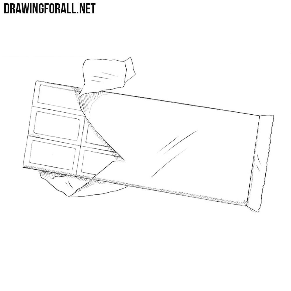 Featured image of post How To Draw A Candy Bar Step By Step