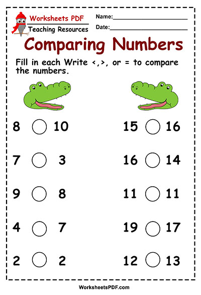 Featured image of post Less Than More Than Symbols Worksheet