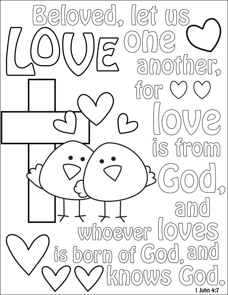 Featured image of post Let Us Love One Another Coloring Page
